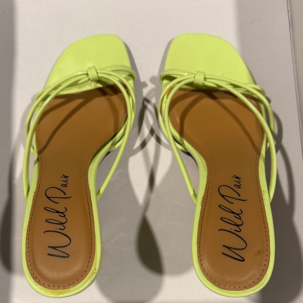 Wild Pair Bright Yellow Women's Sandals